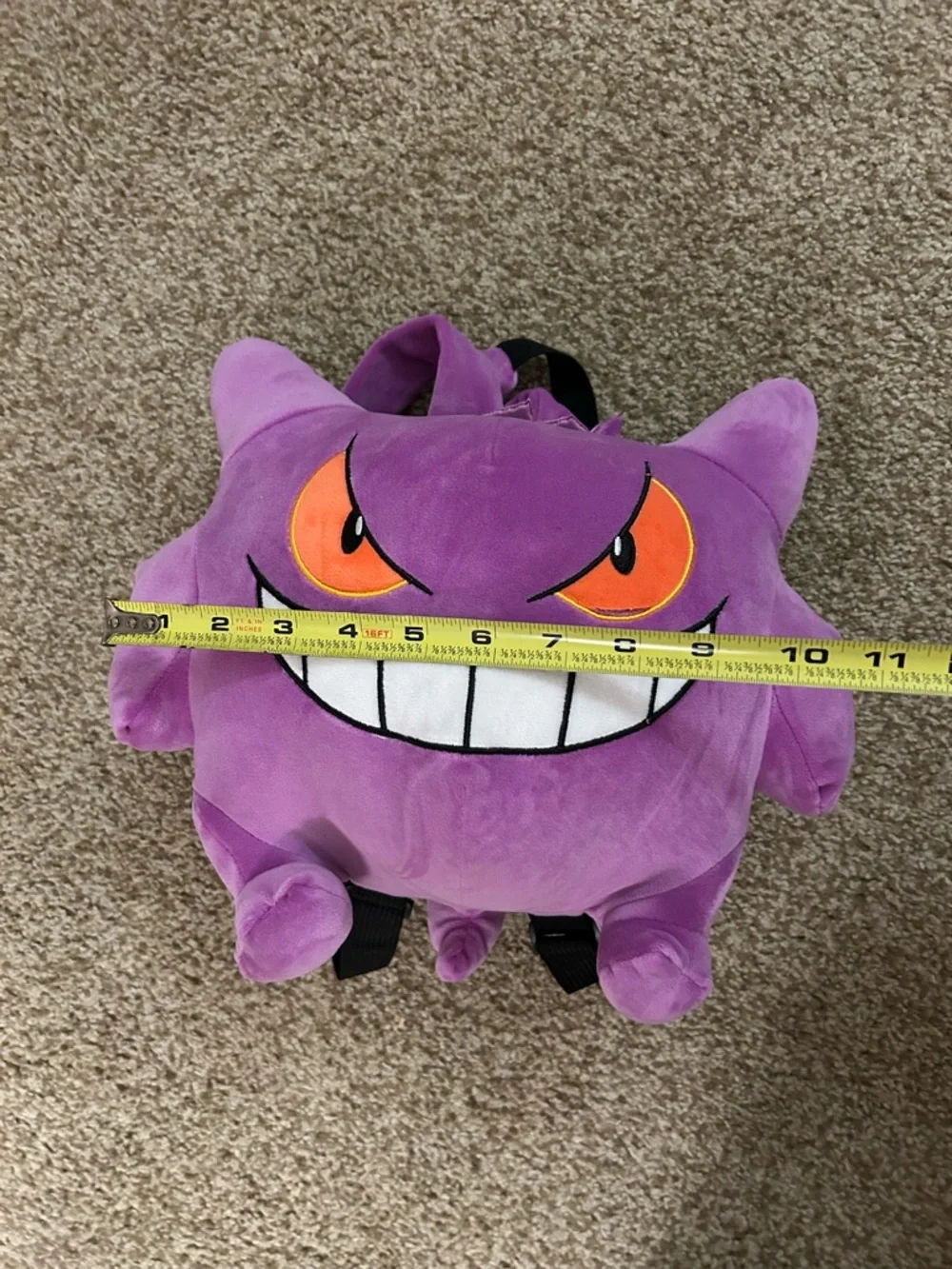 Gengar Plush Backpack - Picture 4 of 4